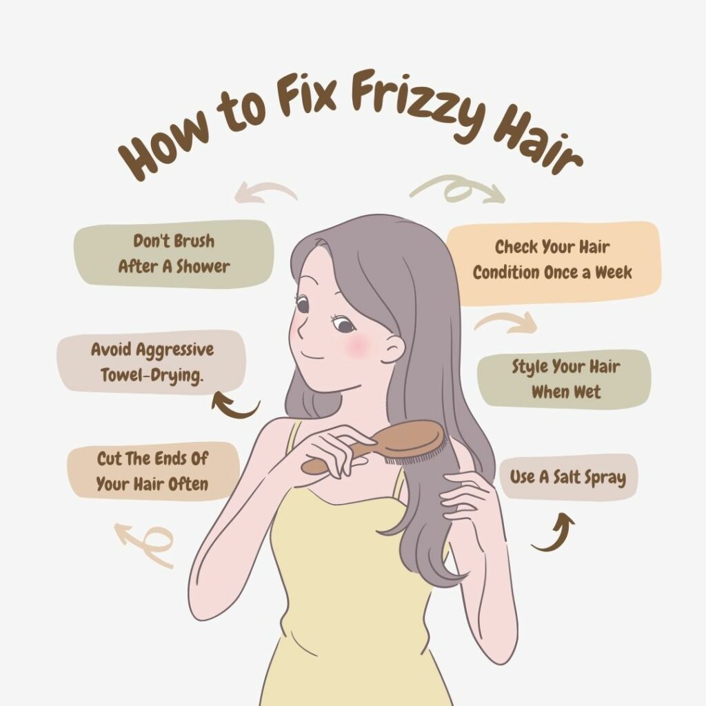 How To Fix Frizzy Hair
