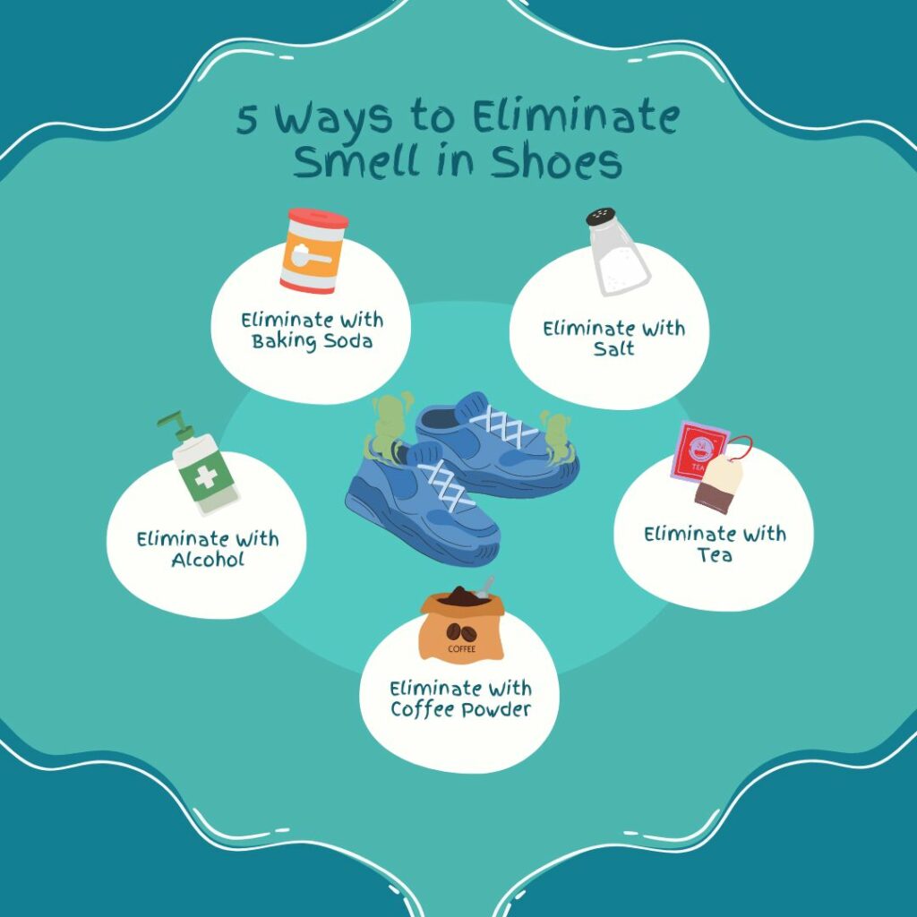 5 Ways To Eliminate Smell In Shoes.