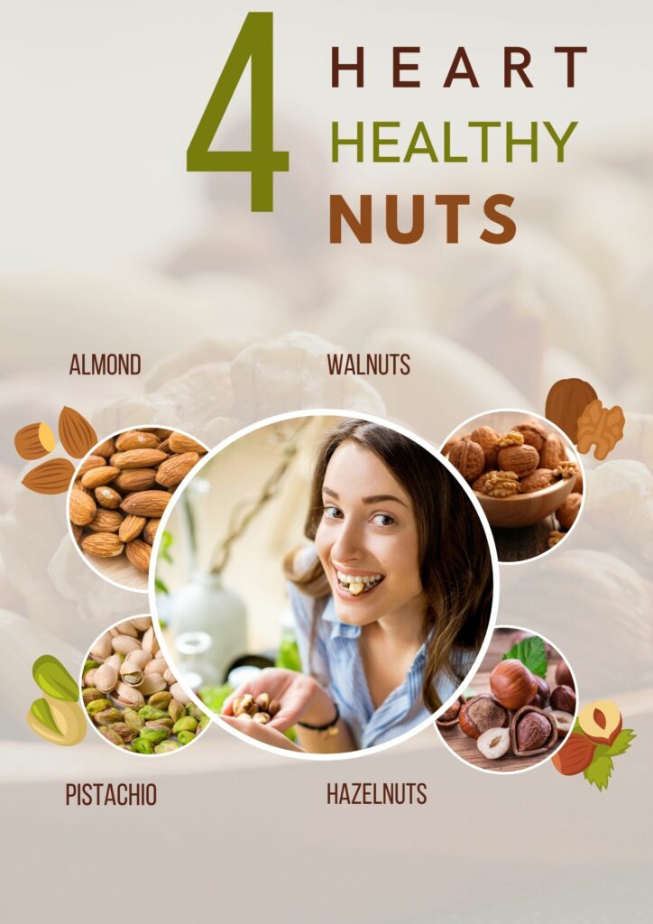 4 Heart Healthy Nuts